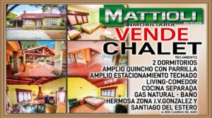 Chalet 3 Amb. Amplio Quincho con Parrilla